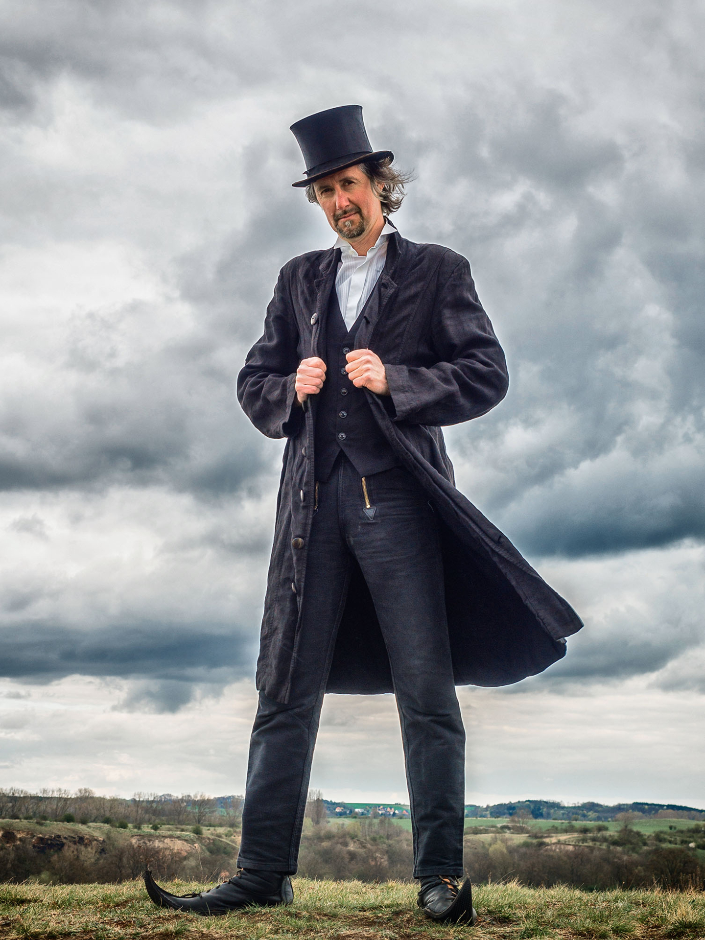 Lok Klein-Joschi hängt am Kran